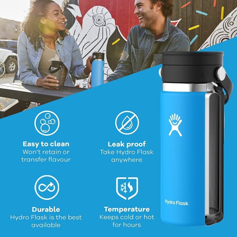 Hydro Flask Wide Mouth Flex Sip Lid Bottle - The Inside Cabin 