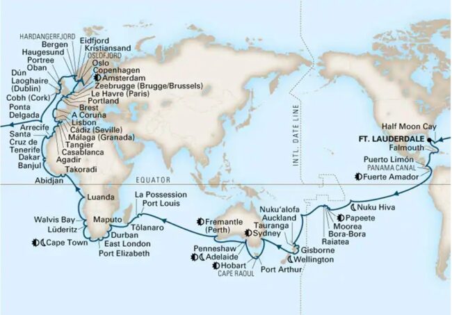 south pacific cruises dec 2022